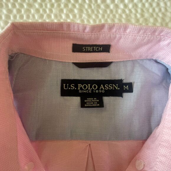 U.S. Polo Assn. Men’s Long Sleeve Button-Down Shirt Size M - Picture 7 of 10